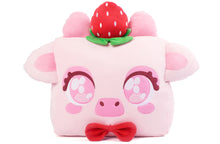 Load image into Gallery viewer, 20" Strawberry Cow Pillow!