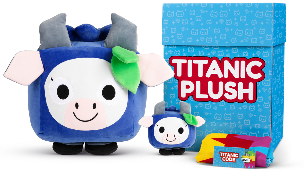 TITANIC Blueberry Cow! [sold out]