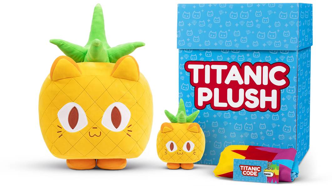 TITANIC Pineapple Cat! [sold out]