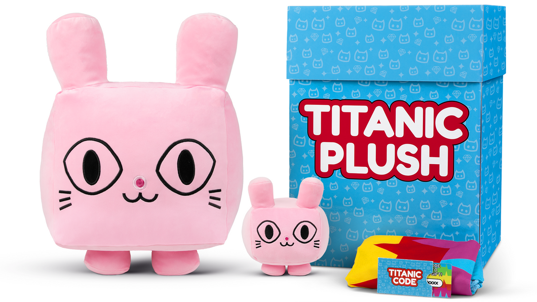 TITANIC Pink Balloon Cat!