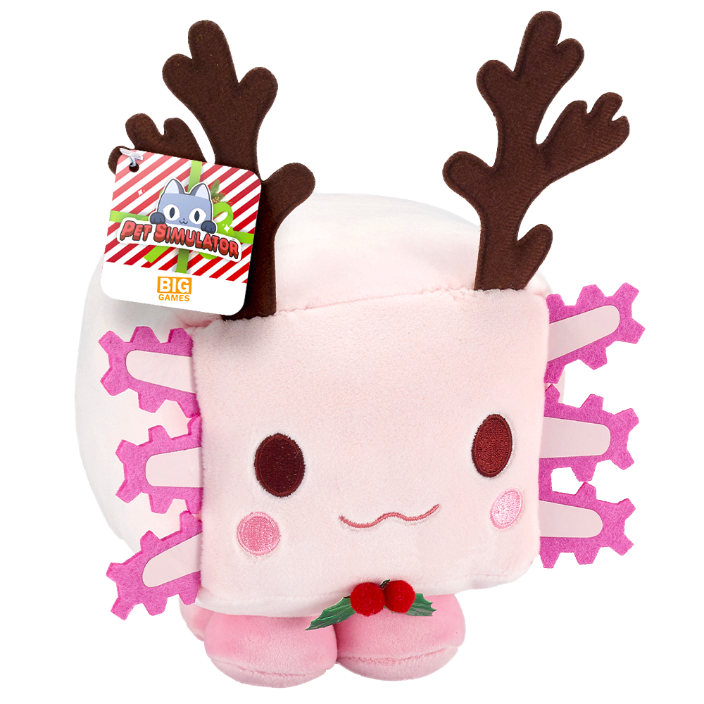 HUGE™ Reindeer Axolotl Plush! [sold out]